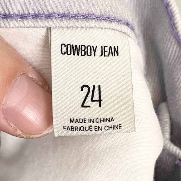 BDG Women's 100% Cotton Sunset Seagull Ombre High Waisted Cowboy Jeans Size 24 - Picture 10 of 11